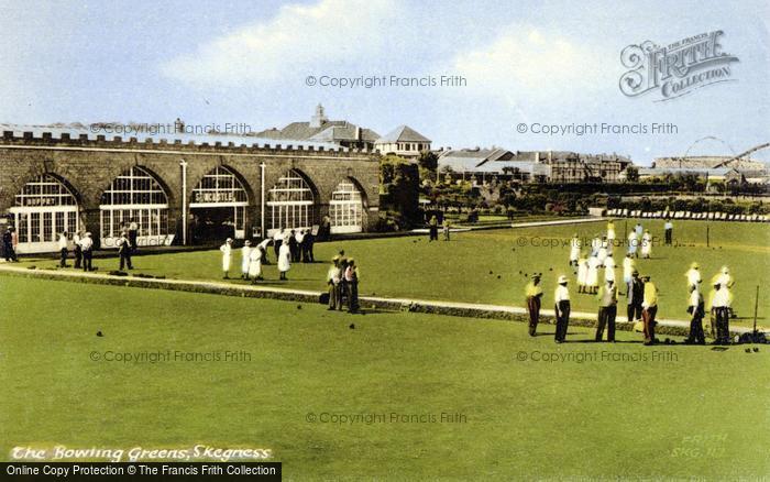 Photo of Skegness, The Bowling Greens c.1960