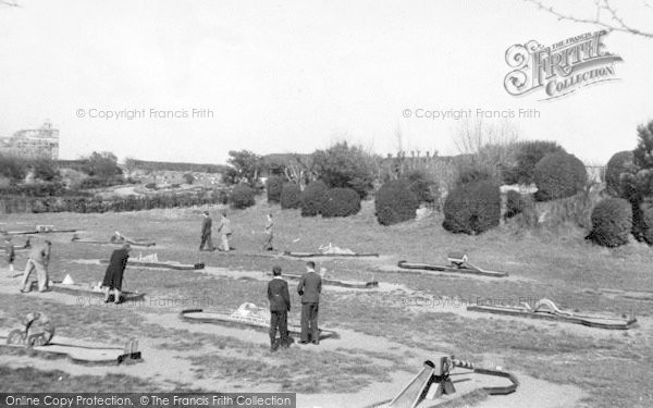 Photo of Skegness, The Crazy Golf Course c.1955