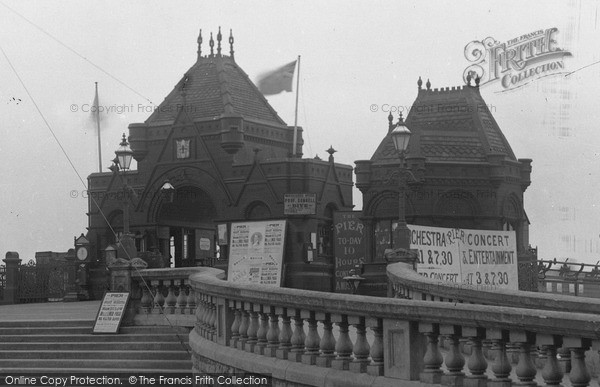 Photo of Skegness, The Pier Entrance c.1900