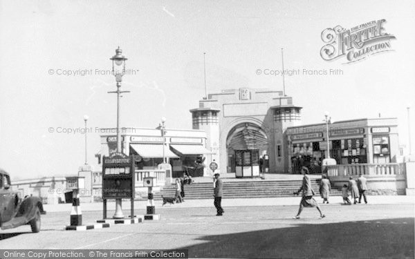 Photo of Skegness, The Pier Entrance c.1950