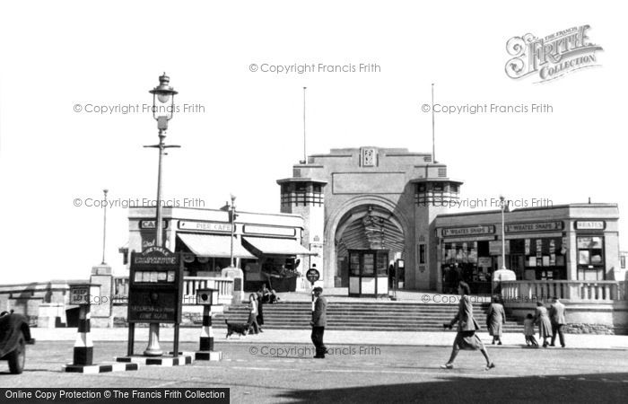 Photo of Skegness, The Pier Entrance c.1955
