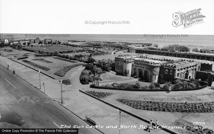 Photo of Skegness, The Sun Castle And North Parade c.1960