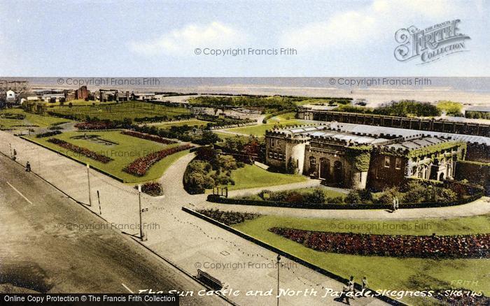 Photo of Skegness, The Sun Castle And North Parade c.1960