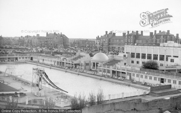Photo of Skegness, The Swimming Pool c.1955