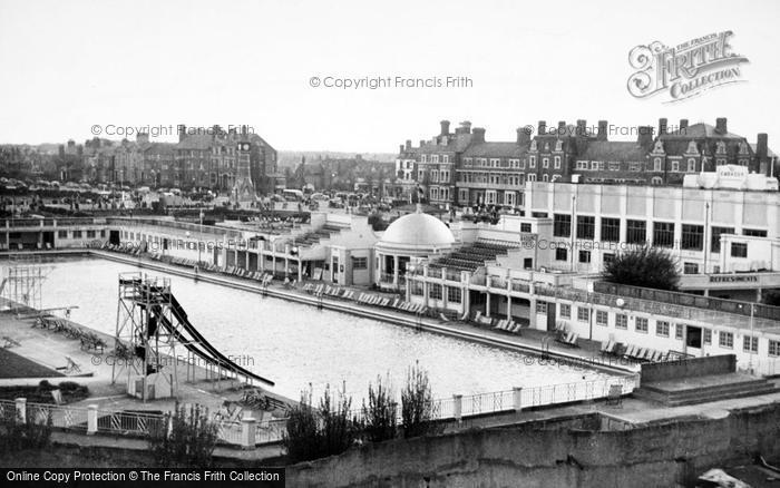 Photo of Skegness, The Swimming Pool c.1955