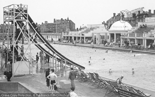 Photo of Skegness, The Swimming Pool c.1955