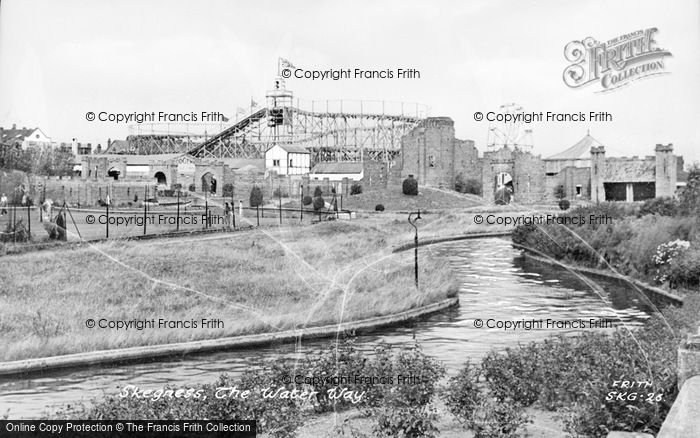 Photo of Skegness, The Water Way c.1955