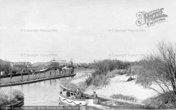 Photo of Skegness, The Waterway c.1955