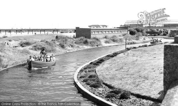 Photo of Skegness, The Waterway c.1955