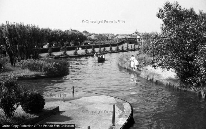 Photo of Skegness, Waterway c.1952
