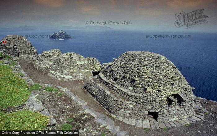 Photo of Skellig Islands, Ruins Of Monastery On Skellig Michael c.1980