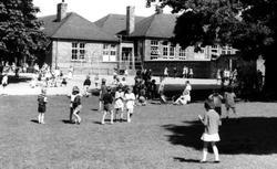 Primary School, Children On Playground c.1960, Skellow
