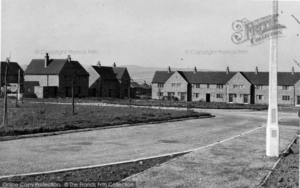 Photo of Skelmanthorpe, Manor Rise Housing Estate c.1955
