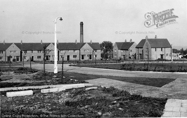 Photo of Skelmanthorpe, Manor Rise Housing Estate c.1955