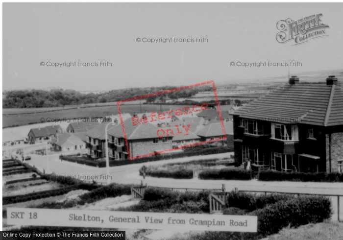 Photo of Skelton, General View From Grampian Road c.1960