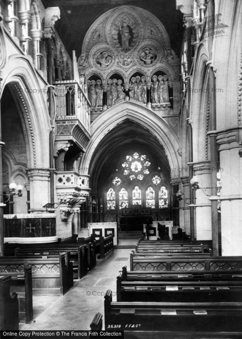 Photo of Skelton On Ure, The Church Interior 1895