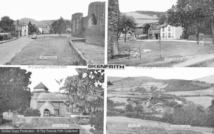 Photo of Skenfrith, Composite c.1960