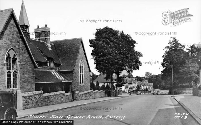 Photo of Sketty, Church Hall, Gower Road c.1939