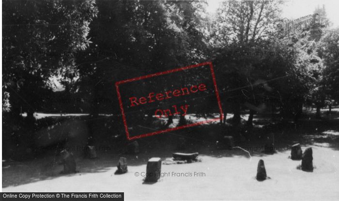Photo of Sketty, Druids' Stones c.1950