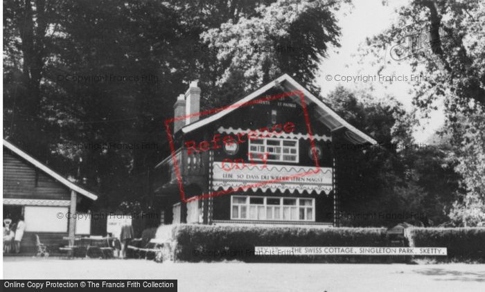 Photo of Sketty, Singleton Park, The Swiss Cottage c.1950
