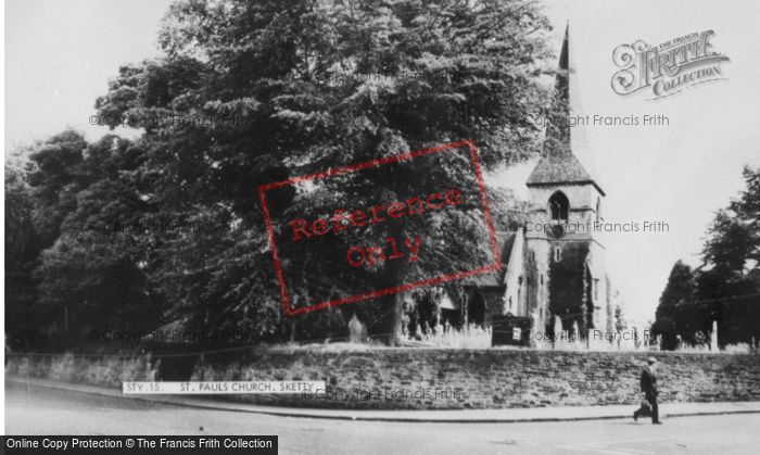 Photo of Sketty, St Paul's Church c.1950