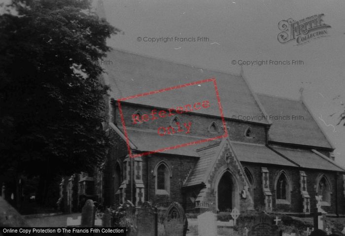 Photo of Skewen, St John The Baptist's Church 1937