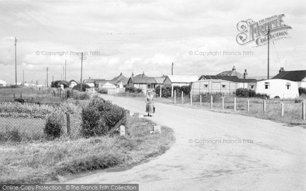 Photo of Skipsea, Caravan Site c.1960