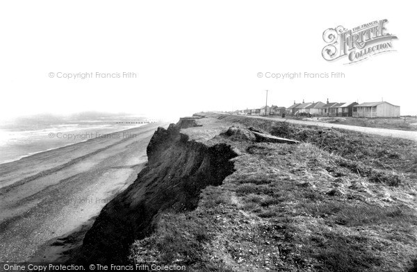 Photo of Skipsea, Cliff Road c1955