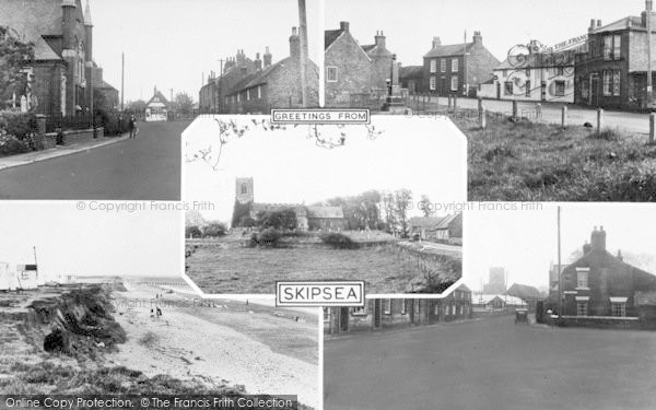 Photo of Skipsea, Composite c.1955