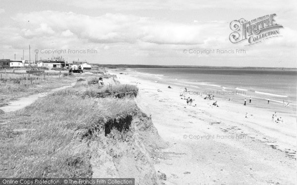 Photo of Skipsea, The Beach And Cliffs c.1960