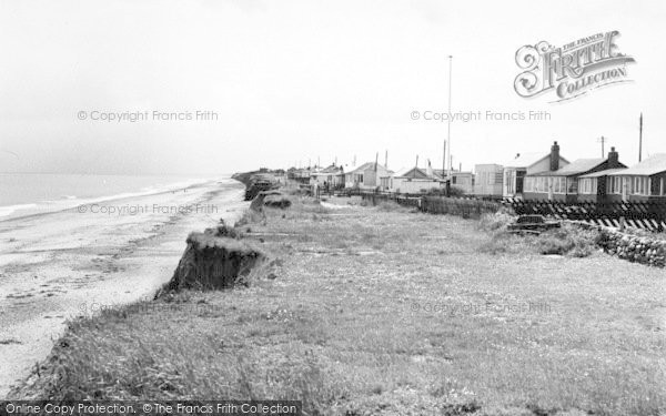 Photo of Skipsea, The Beach And Cliffs c.1960