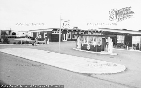 Photo of Skipsea, United British Caravan Co Ltd Petrol Station c.1965