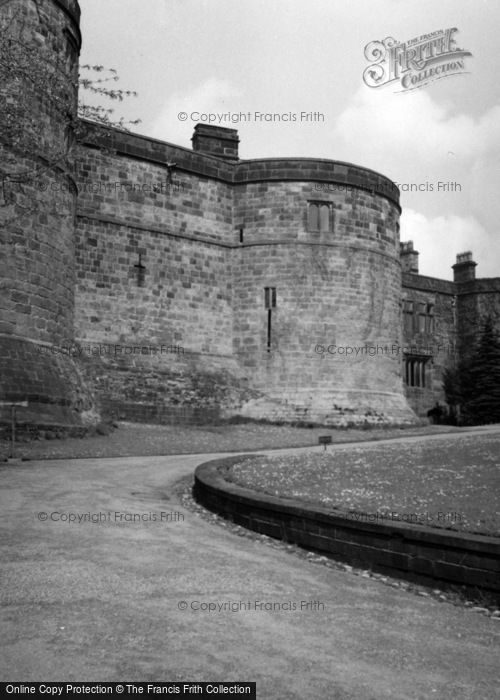 Photo of Skipton, Castle, Conduit Court Towers And Wall 1958