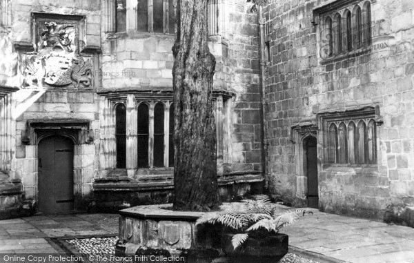 Photo of Skipton, Castle Court Yard c.1940