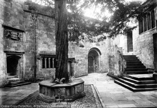 Photo of Skipton, Castle Courtyard 1893