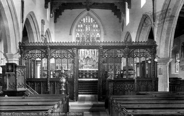 Photo of Skipton, Church Interior 1911