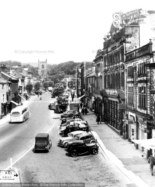 Photo of Skipton, High Street c.1955