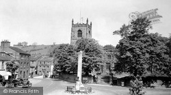 Holy Trinity Church And Memorial c.1940, Skipton