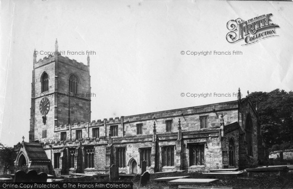 Photo of Skipton, Holy Trinity Church c.1874