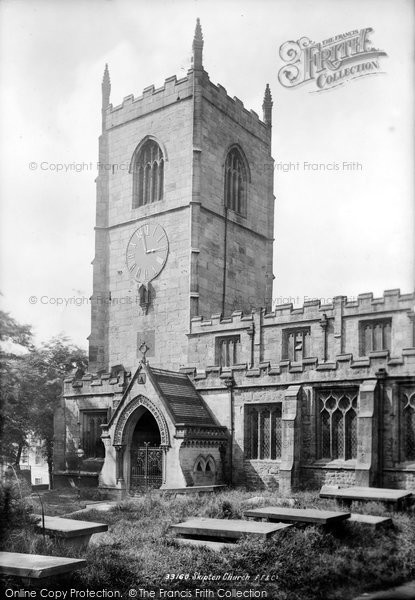 Photo of Skipton, Holy Trinity Church Tower And Porch 1893