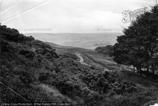 Photo of Skipton, Moors, Old Roman Road 1923