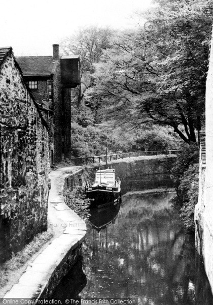 Photo of Skipton, The Canal, Skipton Woods c.1955