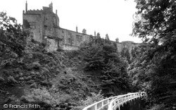 The Castle From The Woods c.1960, Skipton