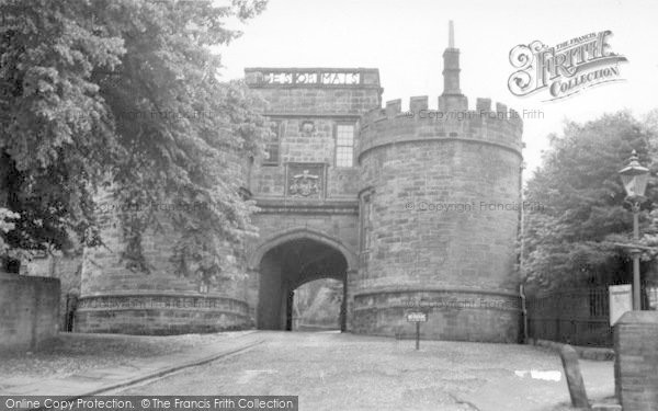 Photo of Skipton, The Castle Gateway c.1955