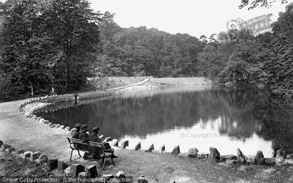 Photo of Skipton, Woods, The Mill Dam 1911