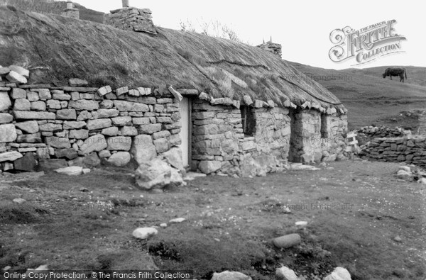 Photo of Skye, Elgol, A Skye Black House 1962
