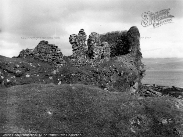 Photo of Skye, Knock Castle, Sleat 1962