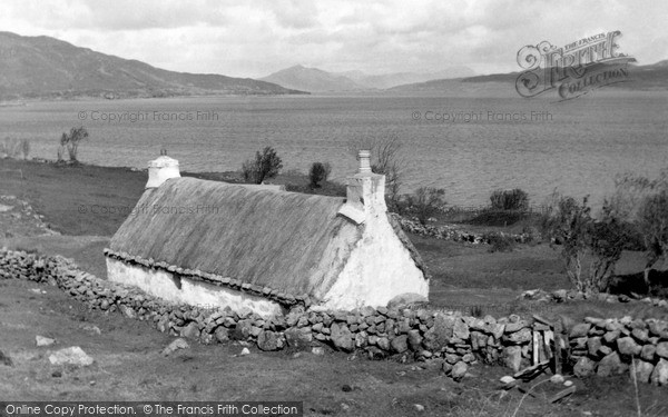 Photo of Skye, Old House Near Loch Cairidh 1962