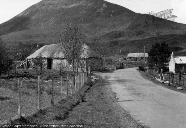 Photo of Skye, Old Houses Near Loch Ainort 1962