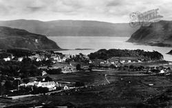 Skye, Portree, From The Golf Course c.1930, Isle Of Skye